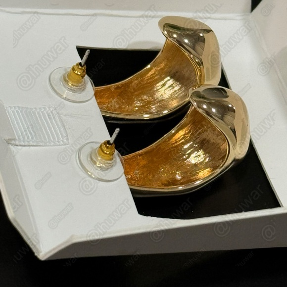 House Of Harlow 1960 Chunky Dome Tear Drop Earrings - Picture 5 of 11